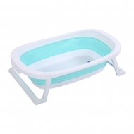 Детская складная ваннa для купания новорожденных Gica голубая